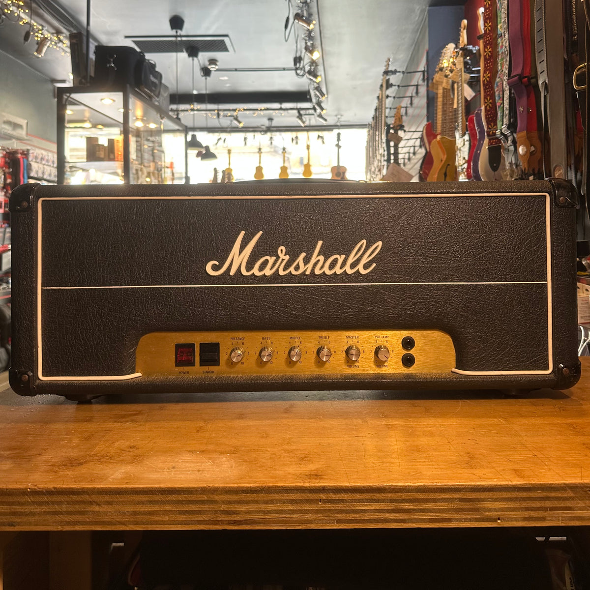 1979 Marshall 2204 JMP50 Mk2 Master Model Lead - 50 Watt Valve Amp Head - Preowned