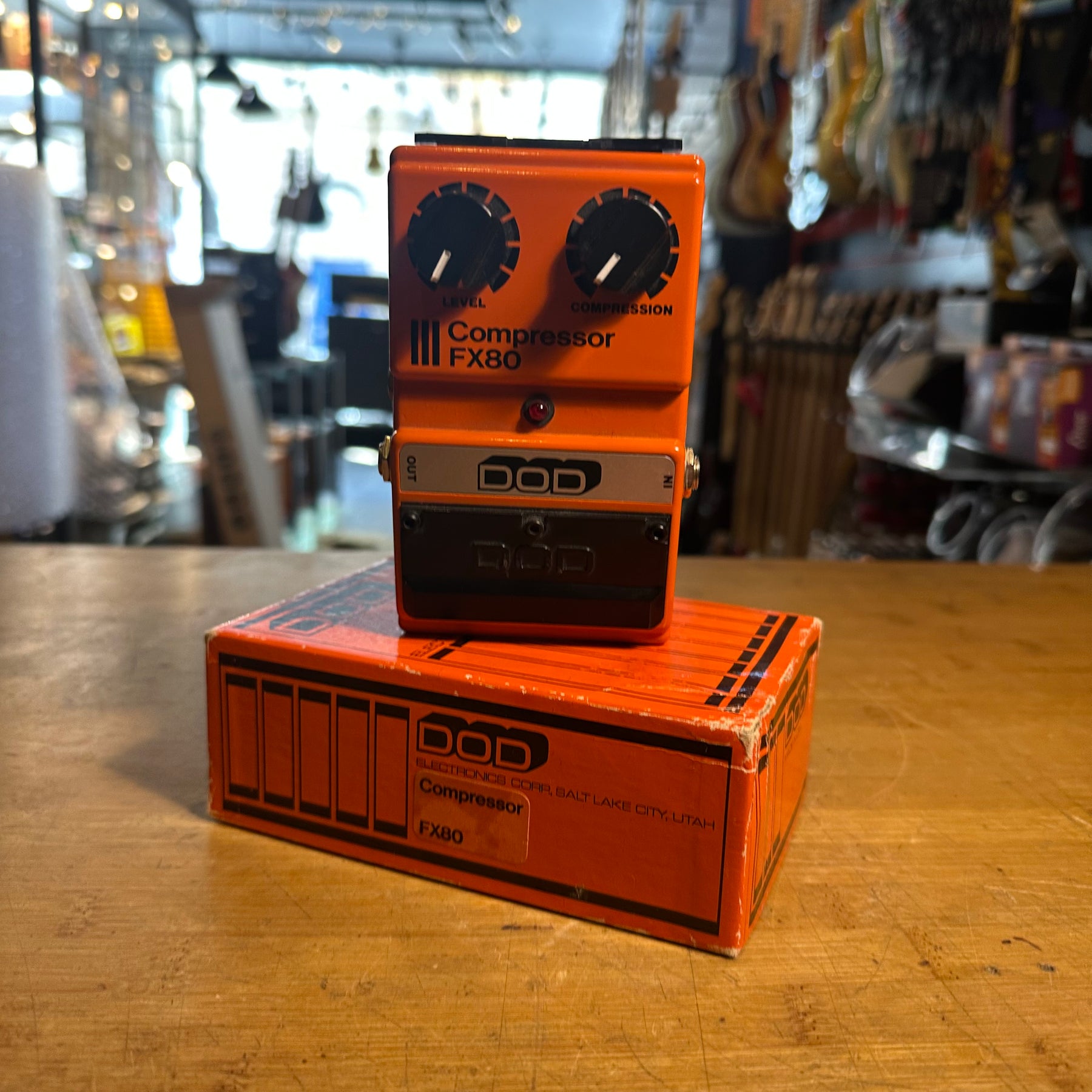 DOD Compressor FX80 Effects Pedal - Preowned