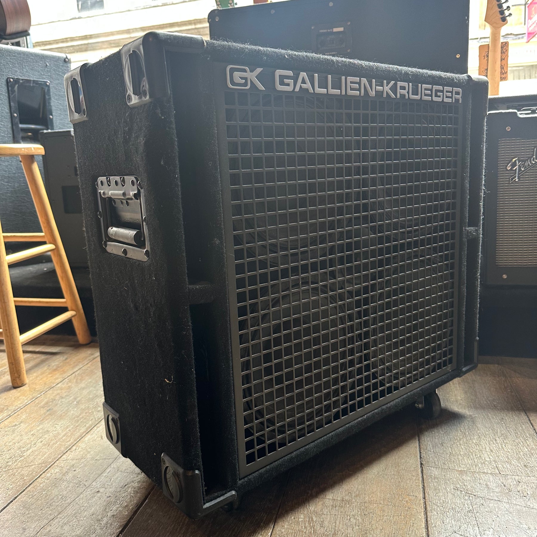 Ampeg PF-800 Portaflex Bass 800w Amplifier Head With Gallen-Krueger Speaker Cabinet - Preowned