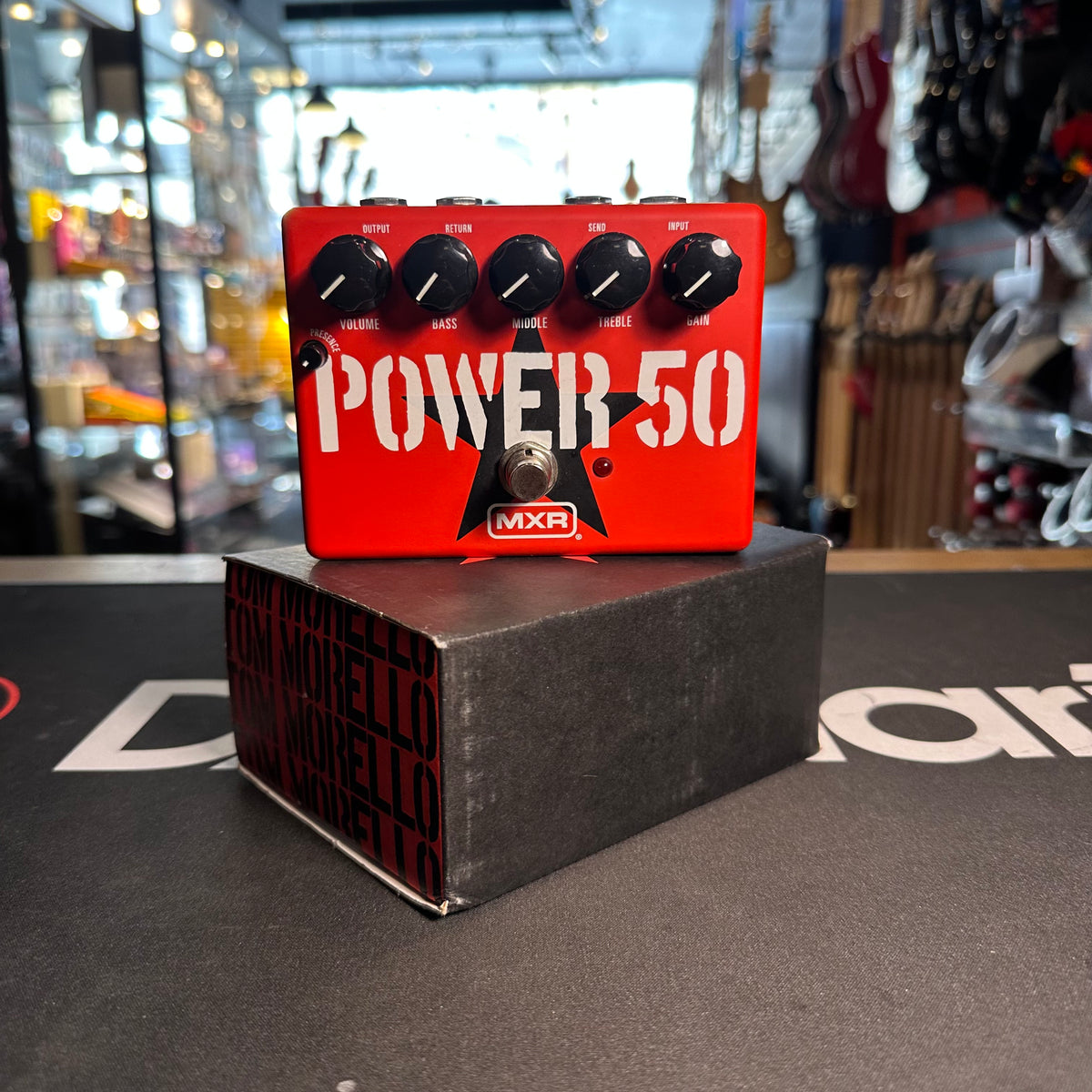 MXR Tom Morello Power 50 Overdrive Pedal - Preowned