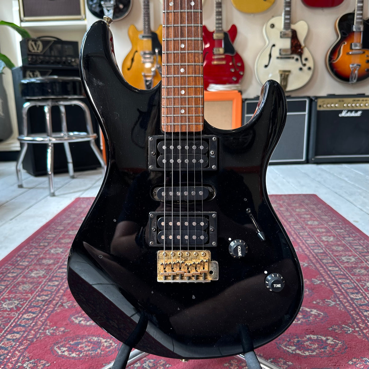 Yamaha S Style HSH Electric Guitar - Black - Preowned