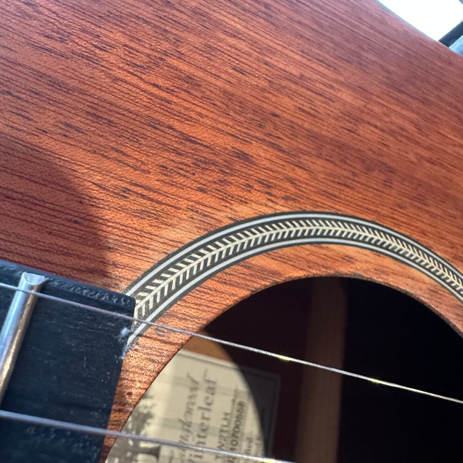 Tanglewood TW2-T-LH Winterleaf Left Handed Travel Acoustic Guitar Mahogany With Gig Bag- B-Stock