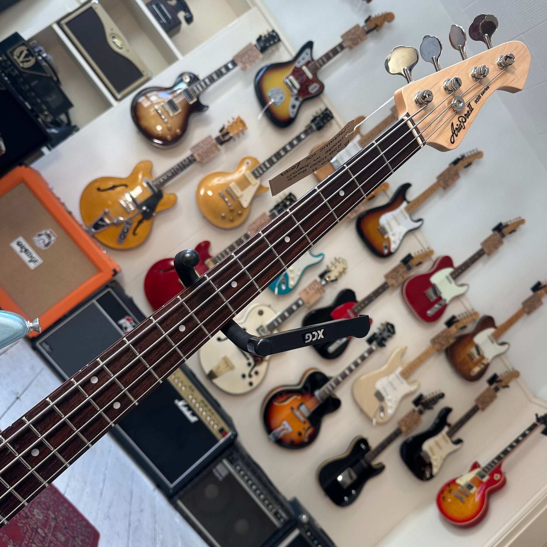 Aria Pro II RSB-1000 Bass Guitar - Metallic Ice - Preowned