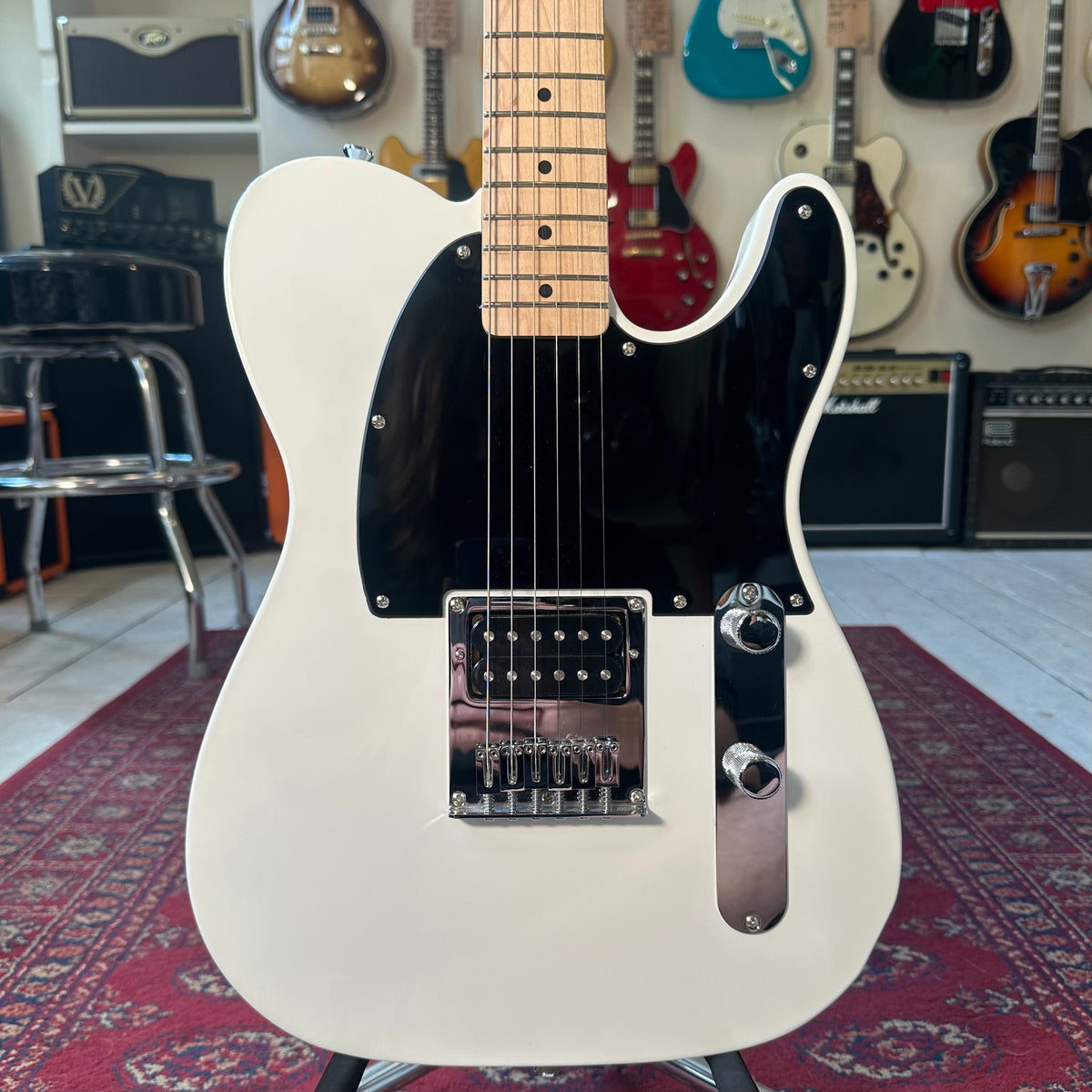 Squier Sonic Esquire H - Arctic White - Preowned