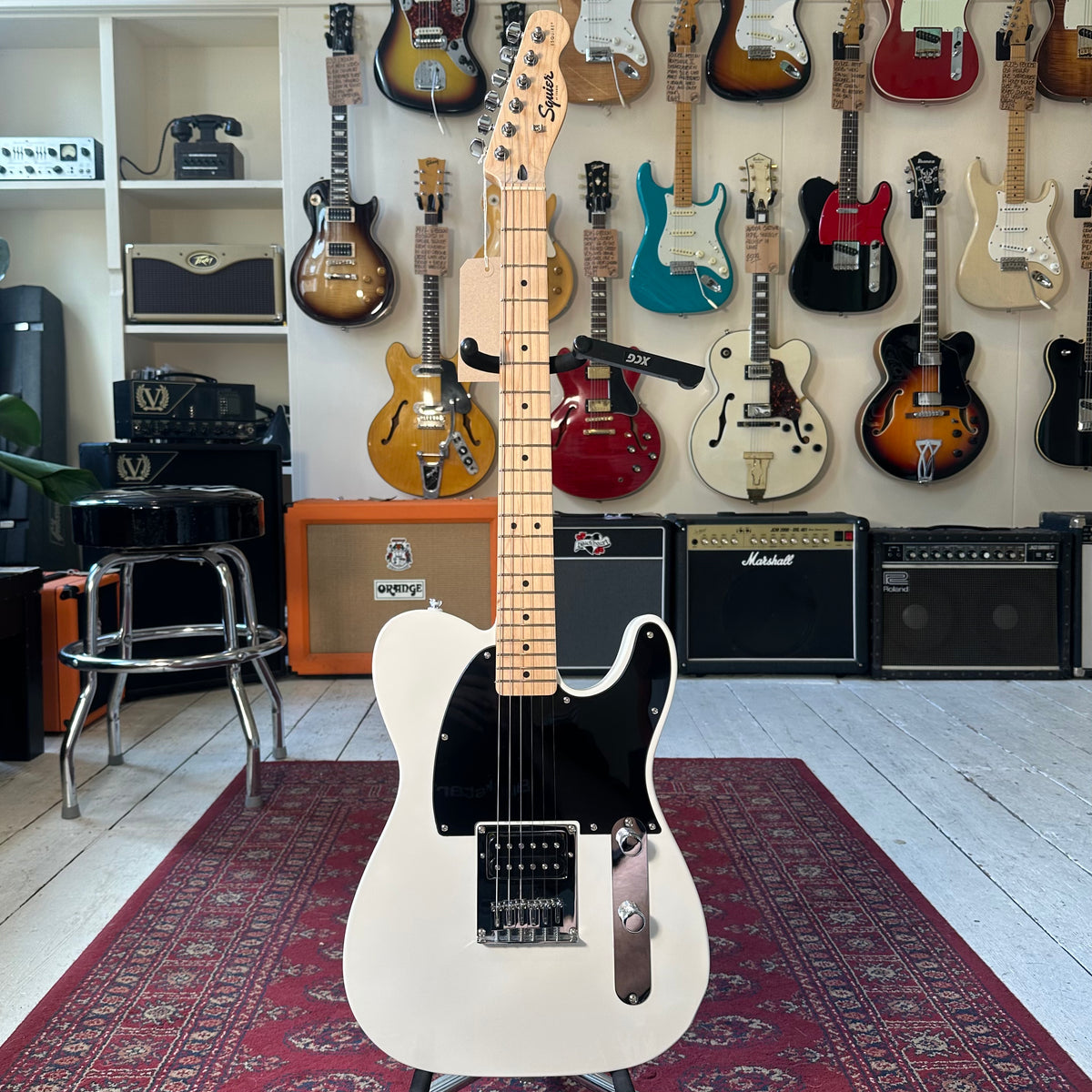 Squier Sonic Esquire H - Arctic White - Preowned