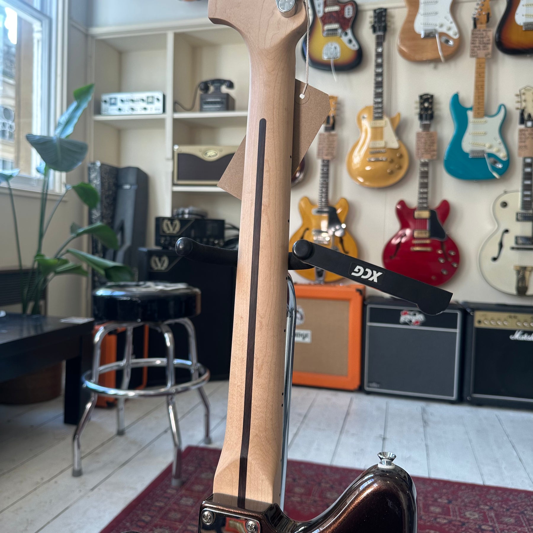 Squier Affinity Jaguar - Mystic Metallic Brown - Preowned