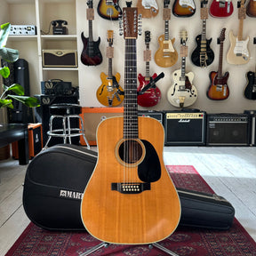 1987 Martin D-12 28 12 String Acoustic Guitar With OHSC - Preowned