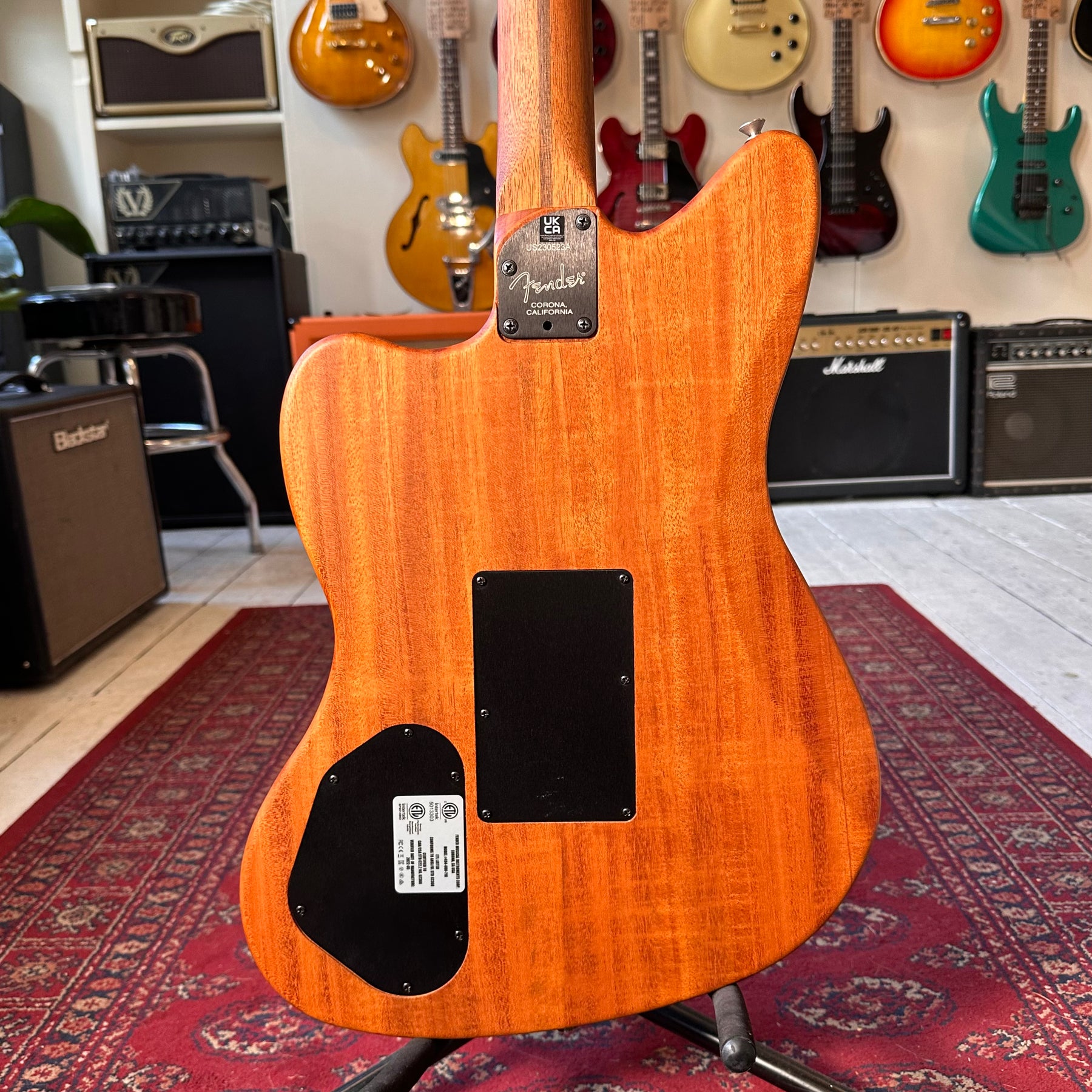 Fender USA Acoustasonic Jazzmaster - Cognac Burst - Preowned