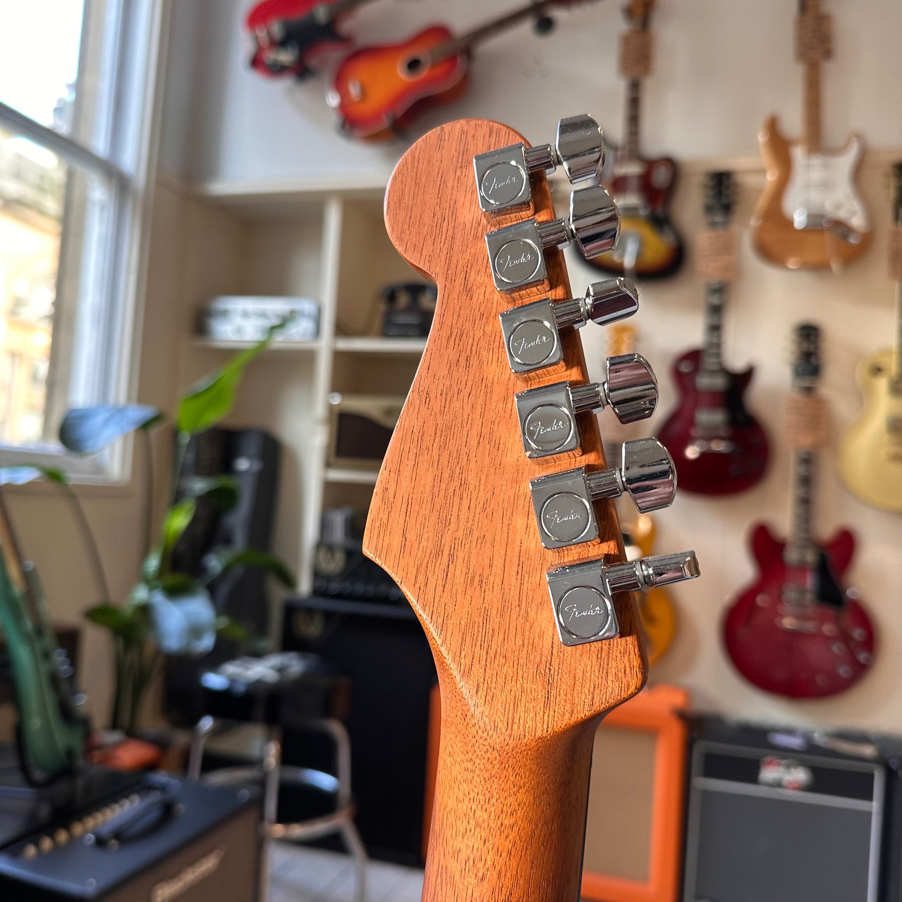 Fender USA Acoustasonic Jazzmaster - Cognac Burst - Preowned