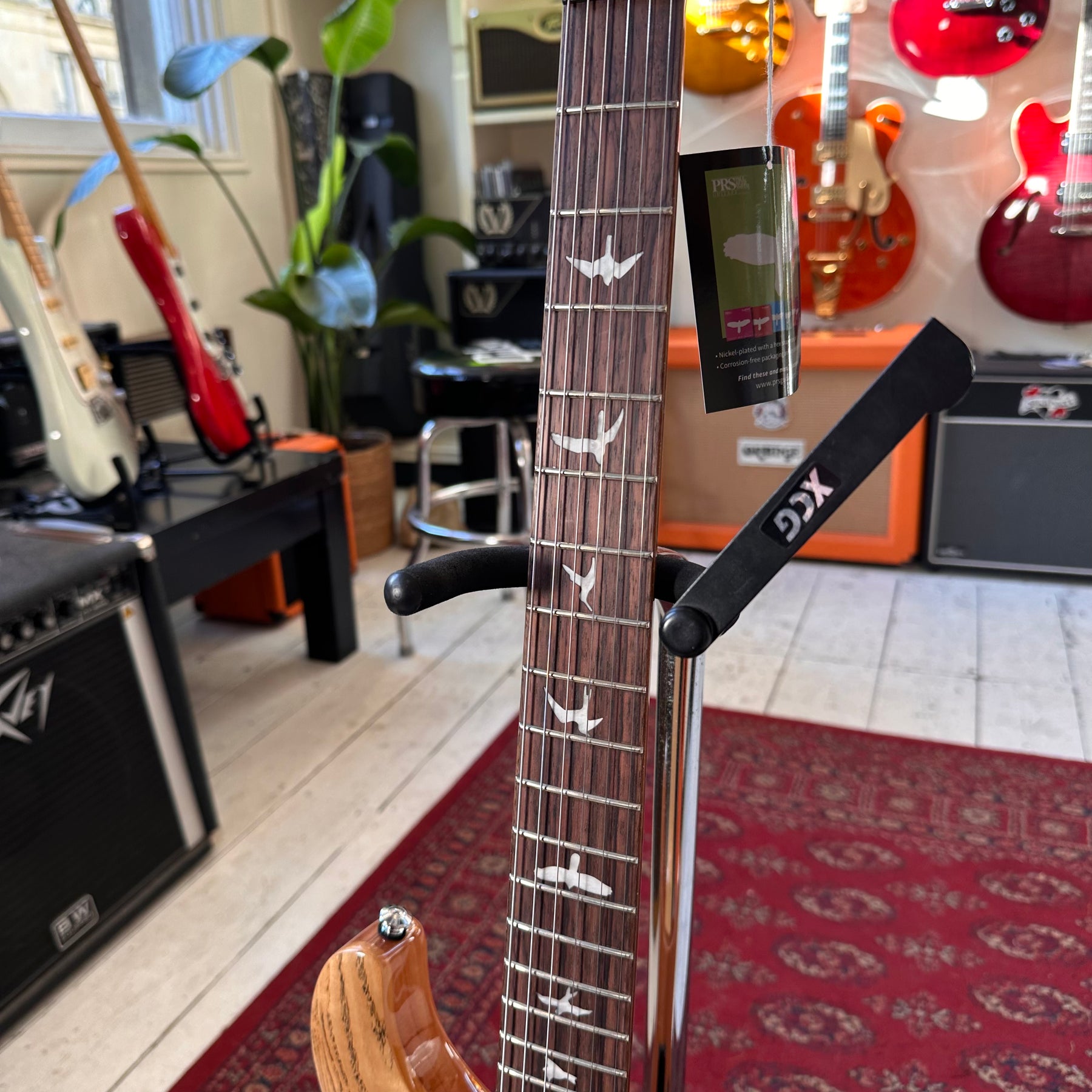 PRS SE Custom 24 Limited Edition - Burled Ash Natural