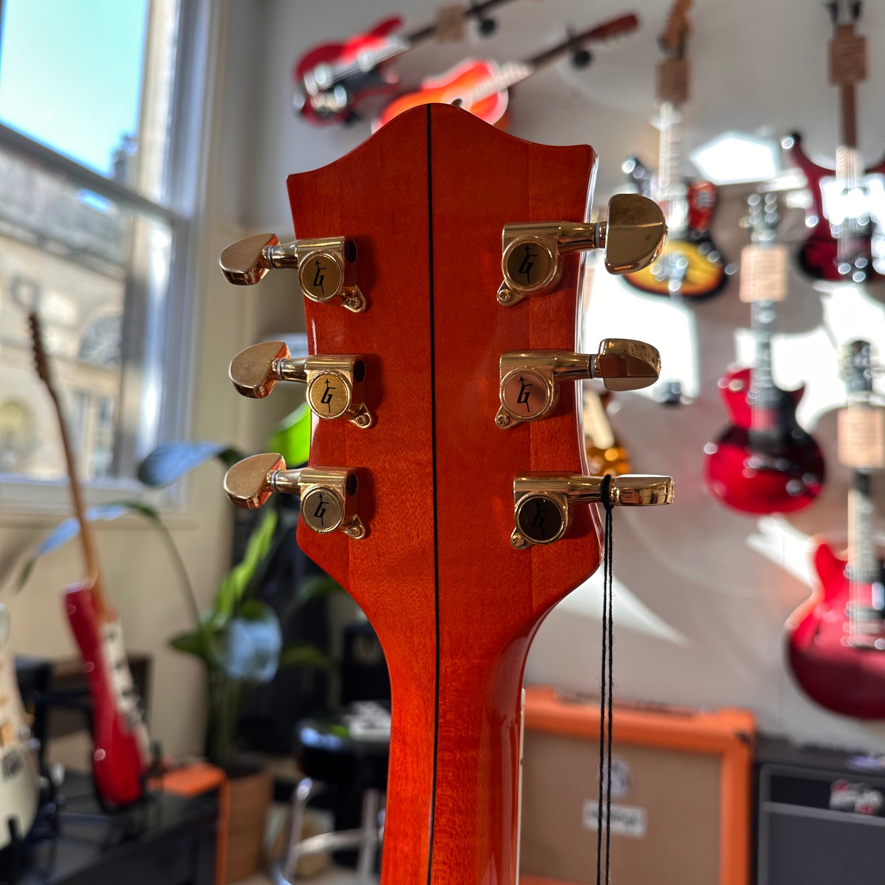 1995 Gretsch 6120 MIJ With OHSC - Nashville Orange Stain - Preowned