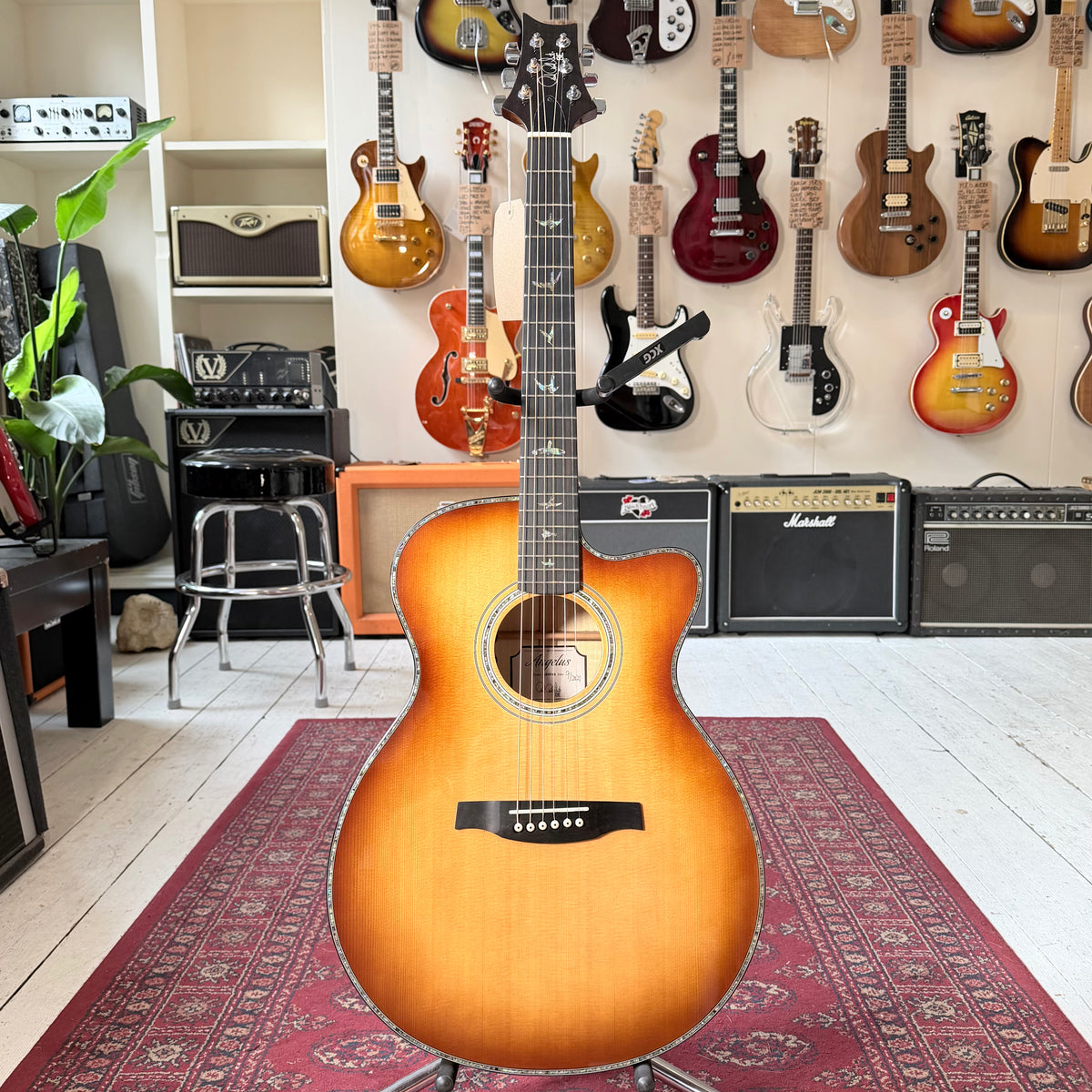 PRS SE Angelus Cutaway A50E Vintage Sunburst With OHSC- Preowned