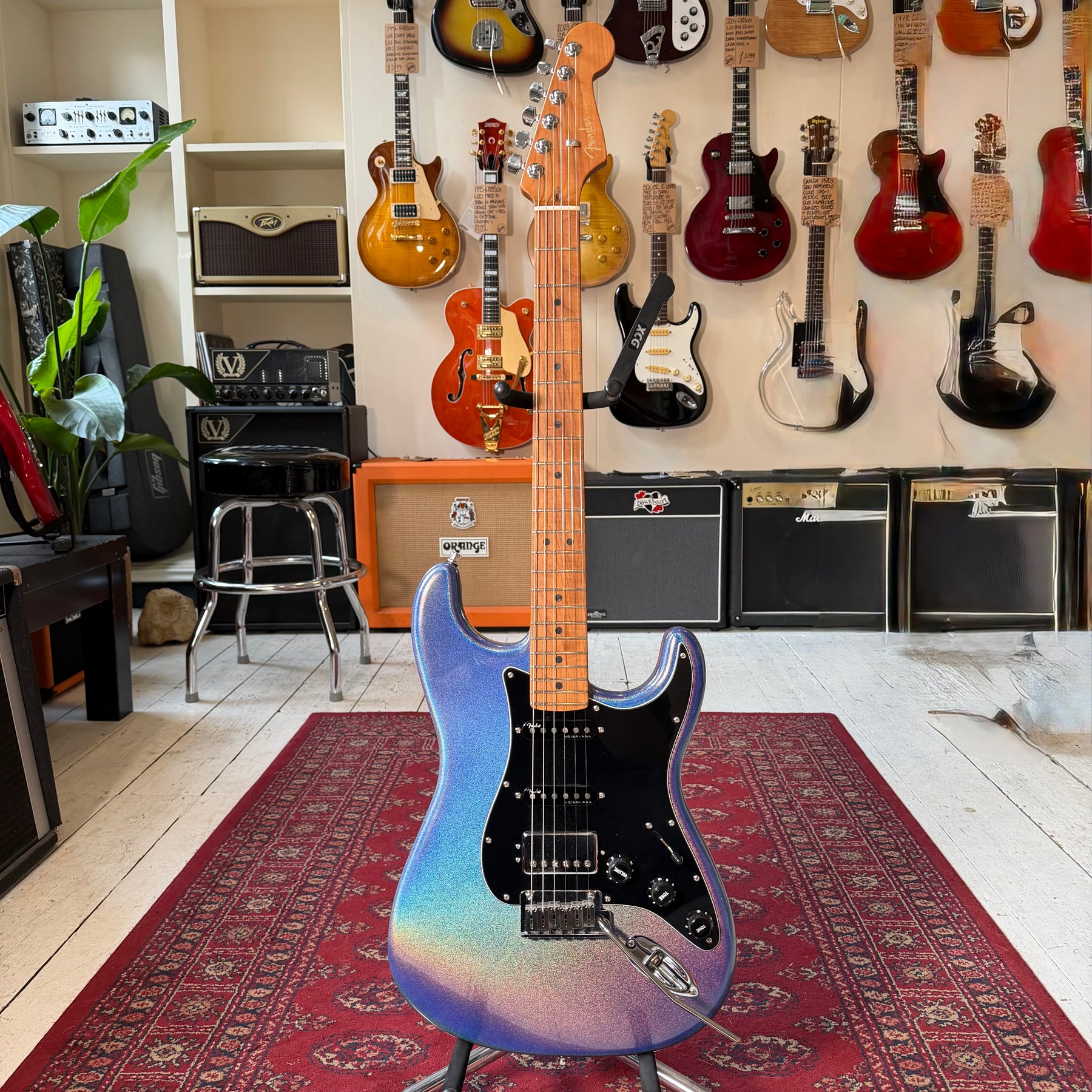 Fender 70th Anniversary American Ultra Stratocaster HSS - Amethyst - Preowned