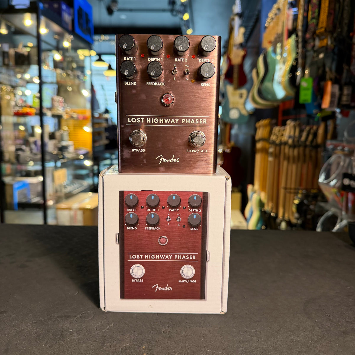 Fender Lost Highway Phaser Effects Pedal - Preowned