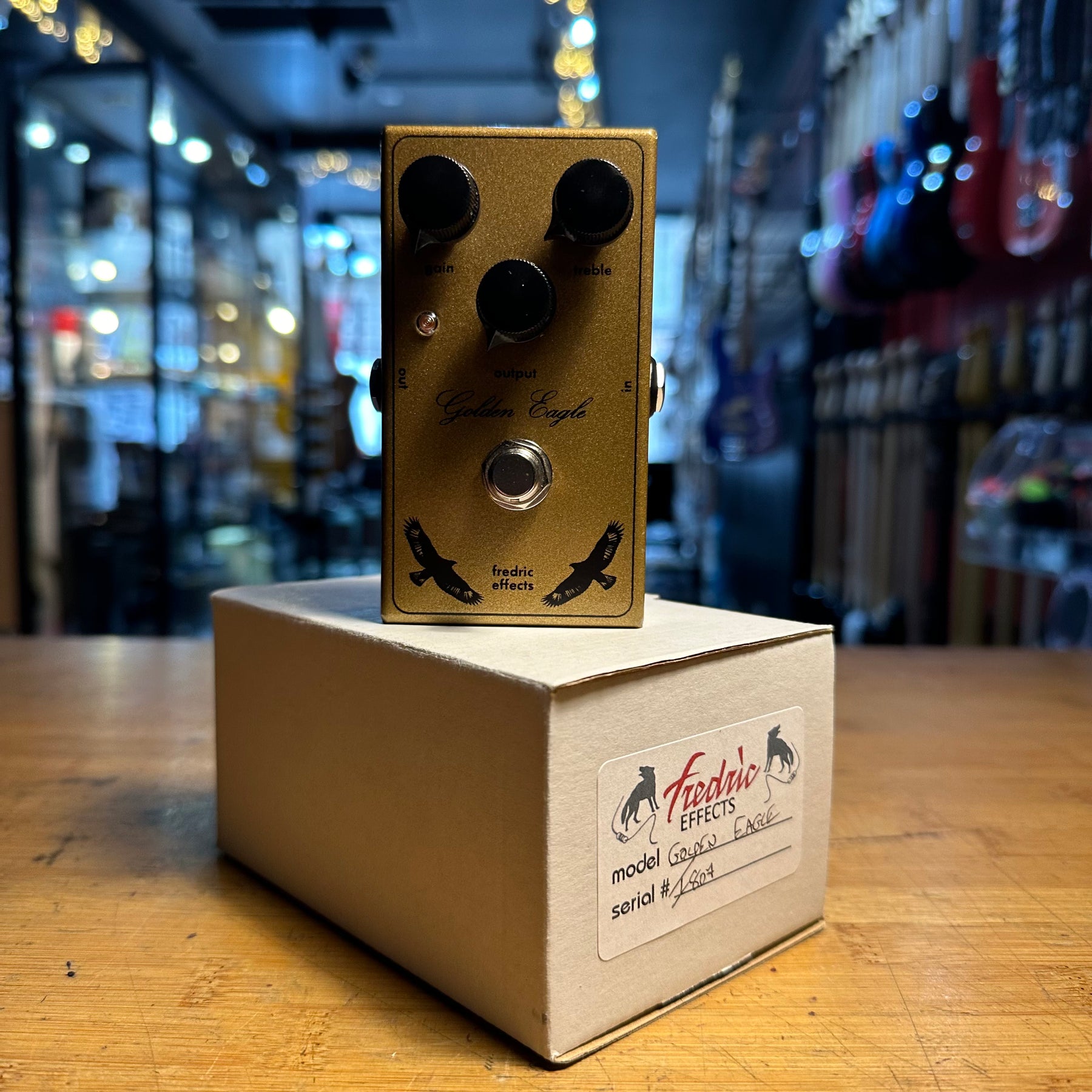 Fredrick Effects Golden Eagle - Overdrive - Preowned