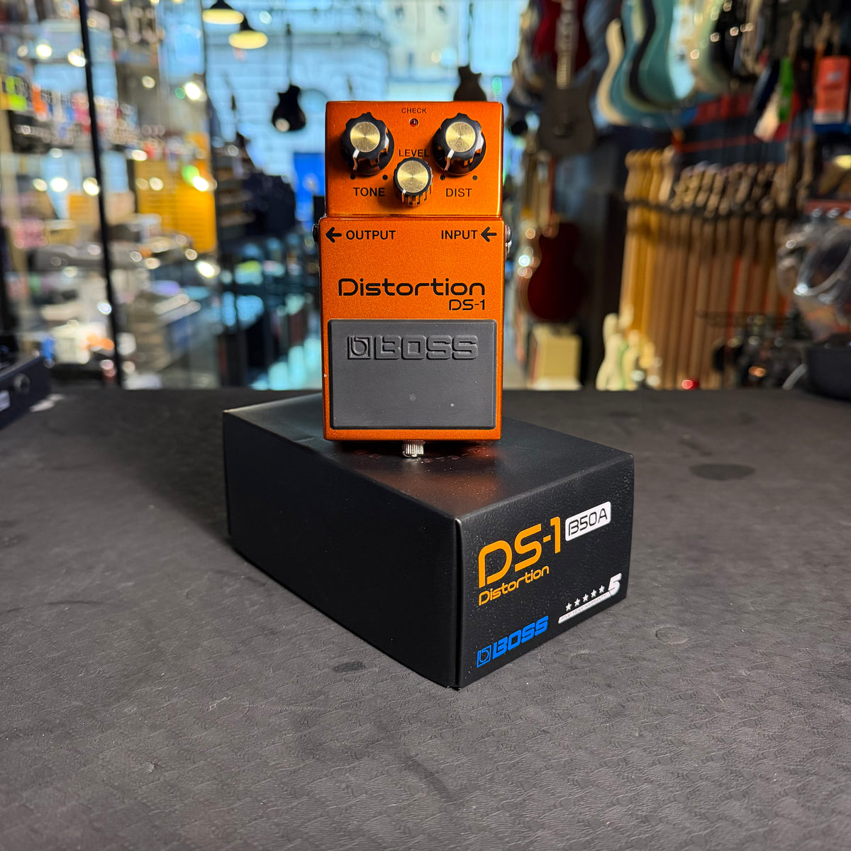 Boss DS-1 50th Anniversary Distortion Pedal With Box - Preowned