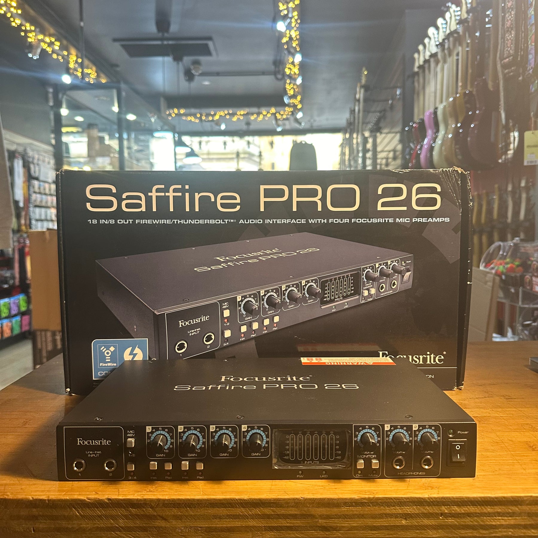 Focusrite Sapphire Pro 26 Audio Interface with Box - Preowned
