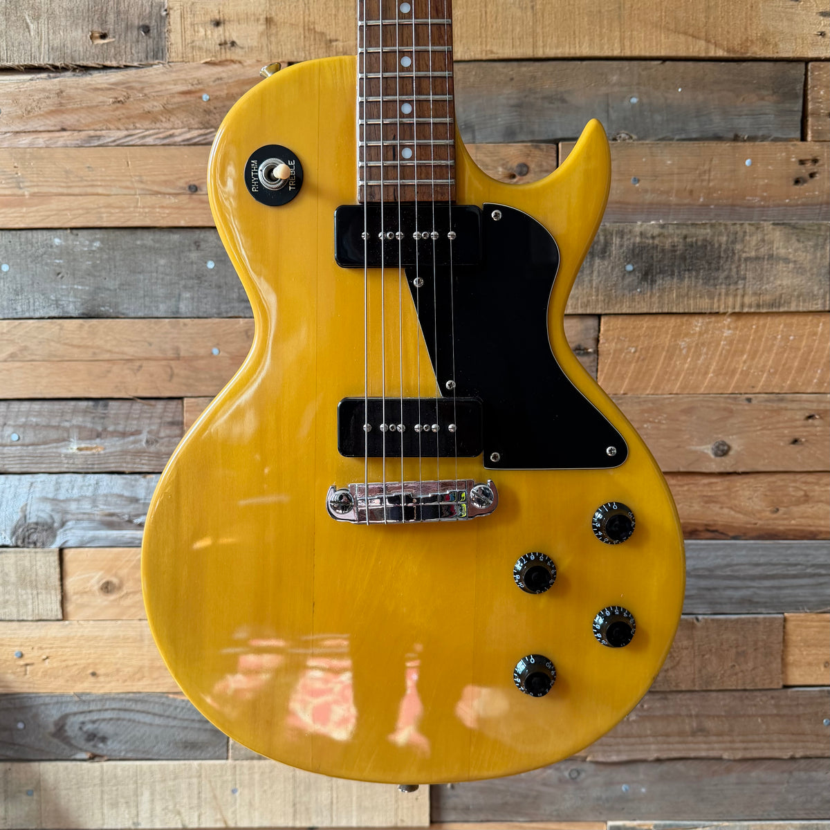 Project Vintage Les Paul Jr - TV Yellow - Preowned