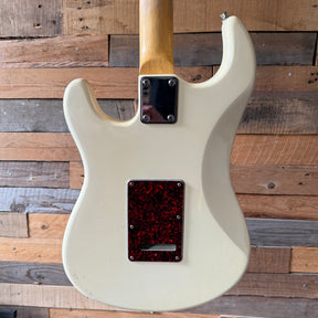 Project Rockwood S-Style Electric Guitar - White - Preowned