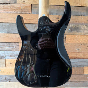 Project Black Knight S-Style Electric Guitar - Black - Preowned