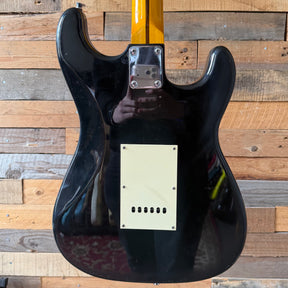 Project Jim Deacon S-Style Left Handed Electric Guitar - Black - Preowned