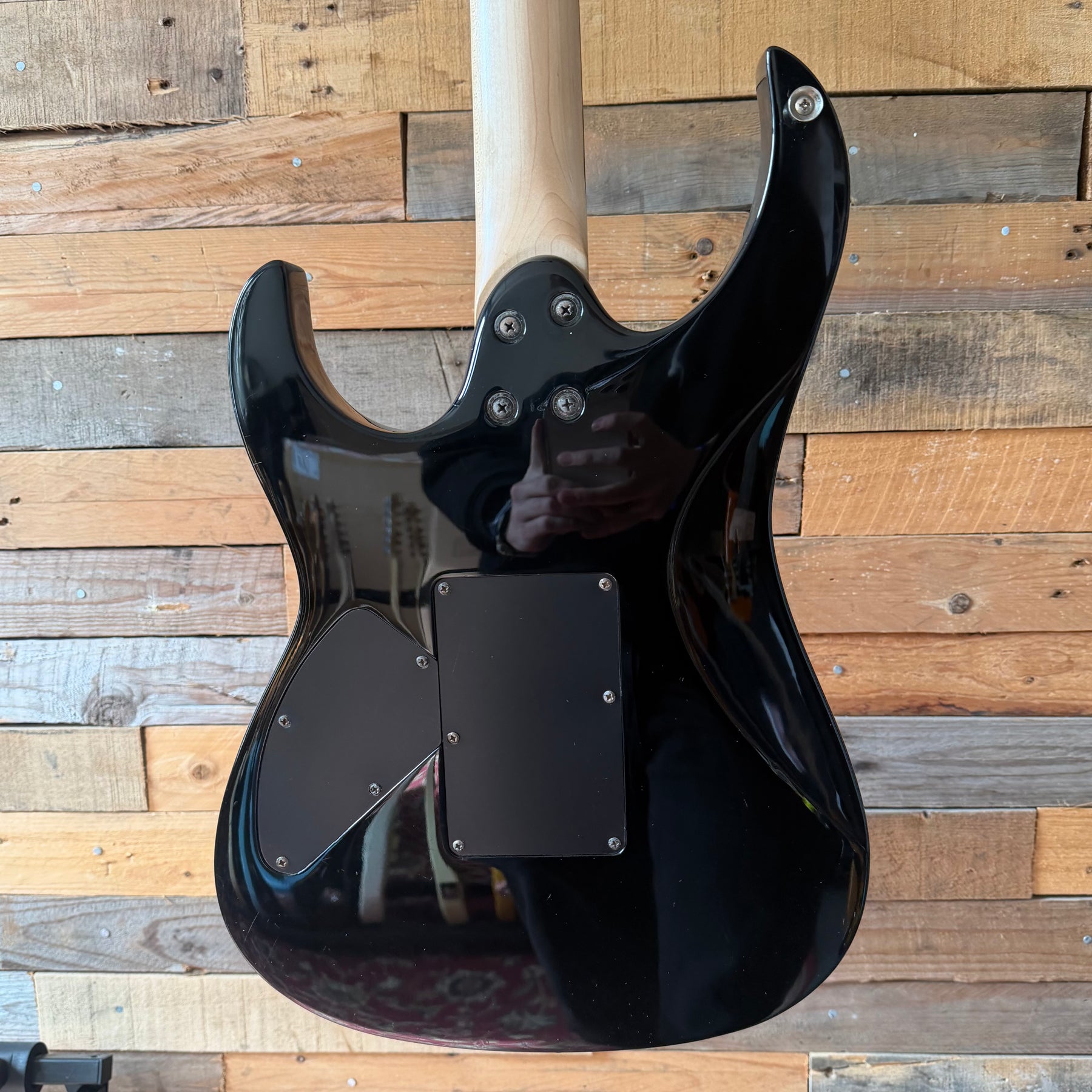 Project Cort X S-Style HSH Electric Guitar - Black - Preowned
