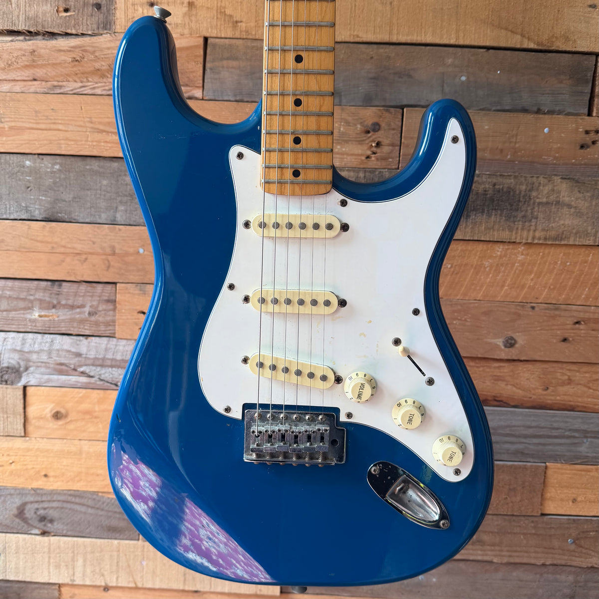 Project Westfeild S-Style Electric Guitar - Blue - Preowned