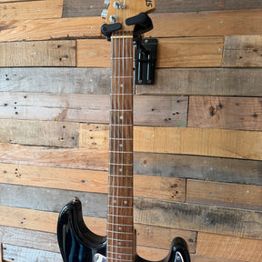Project Fender Starcaster Electric Guitar -Mattalic Black - Preowned