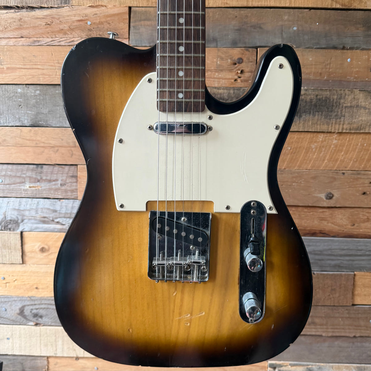 Project Liberty T- Style Electric Guitar - Sunburst - Preowned