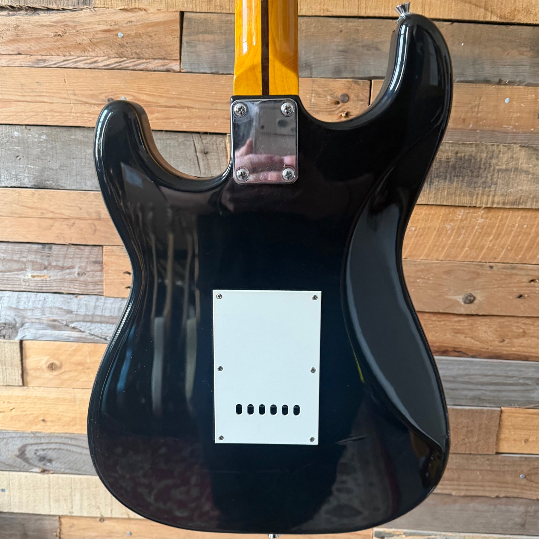Project Jim Deacon S-Style Electric Guitar - Black - Preowned