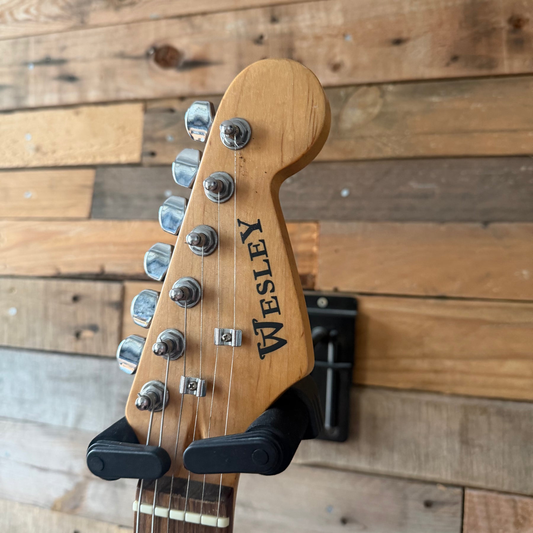 Project Wesley S-Style Electric Guitar - Blue - Preowned
