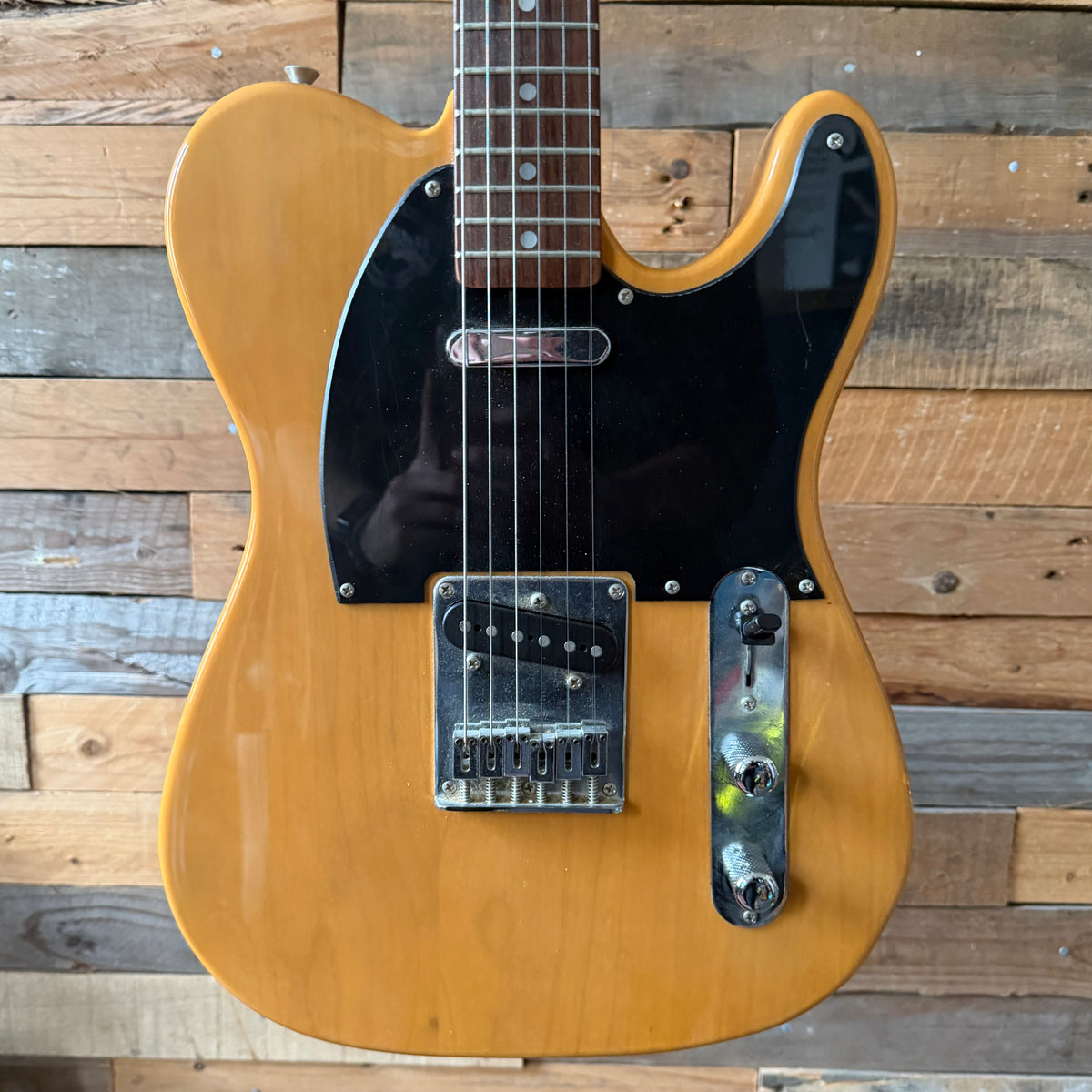 Project Squier Telecaster Affinity Series Electric Guitar - Butterscotch - Preowned