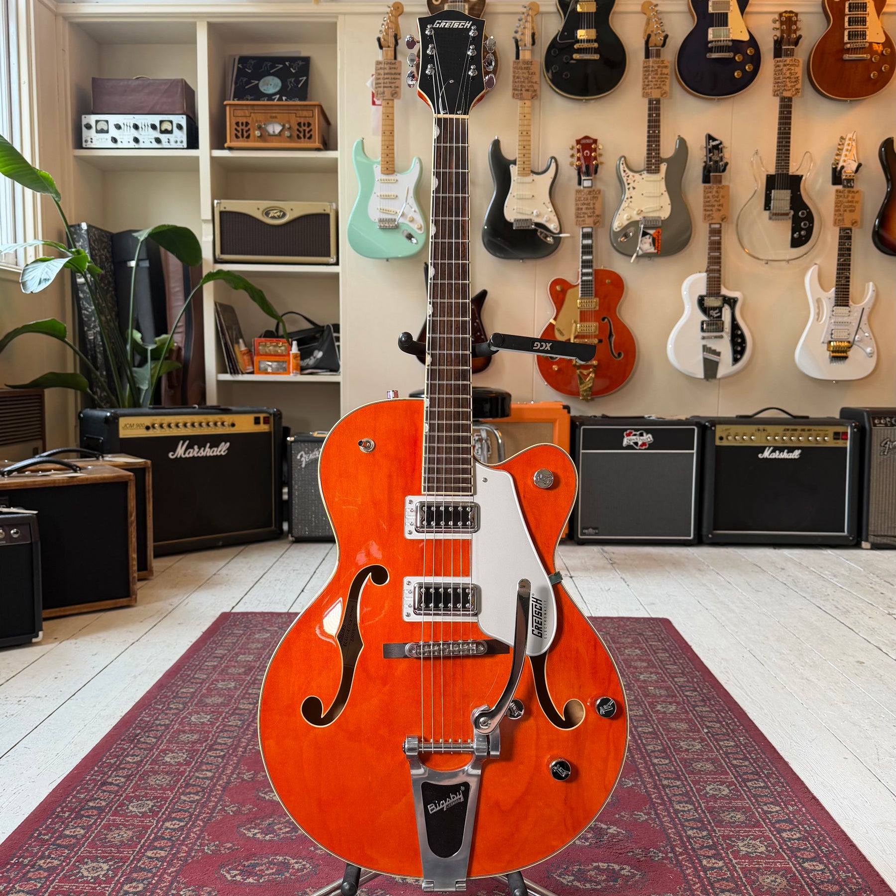 Gretsch G5420T Electromatic Classic Hollow Body Single-Cut - Orange Stain with Hard Case - Preowned