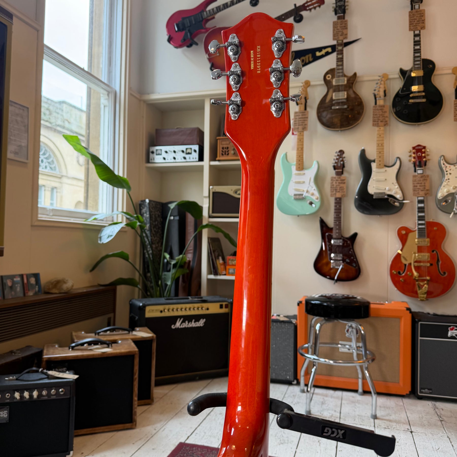 Gretsch G5420T Electromatic Classic Hollow Body Single-Cut - Orange Stain with Hard Case - Preowned
