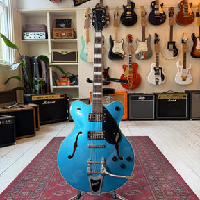 Gretsch G2622T Streamliner Center Block Double-Cut with Bigsby - Riviera Blue with Hard Case - Preowned
