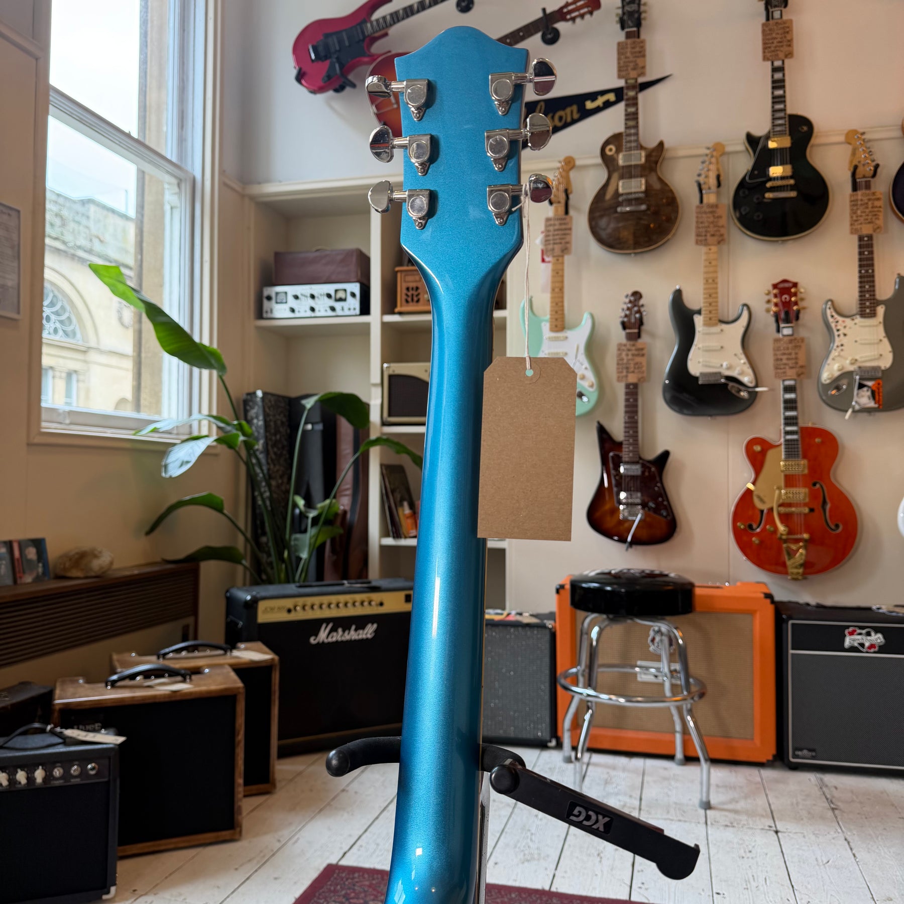 Gretsch G2622T Streamliner Center Block Double-Cut with Bigsby - Riviera Blue with Hard Case - Preowned