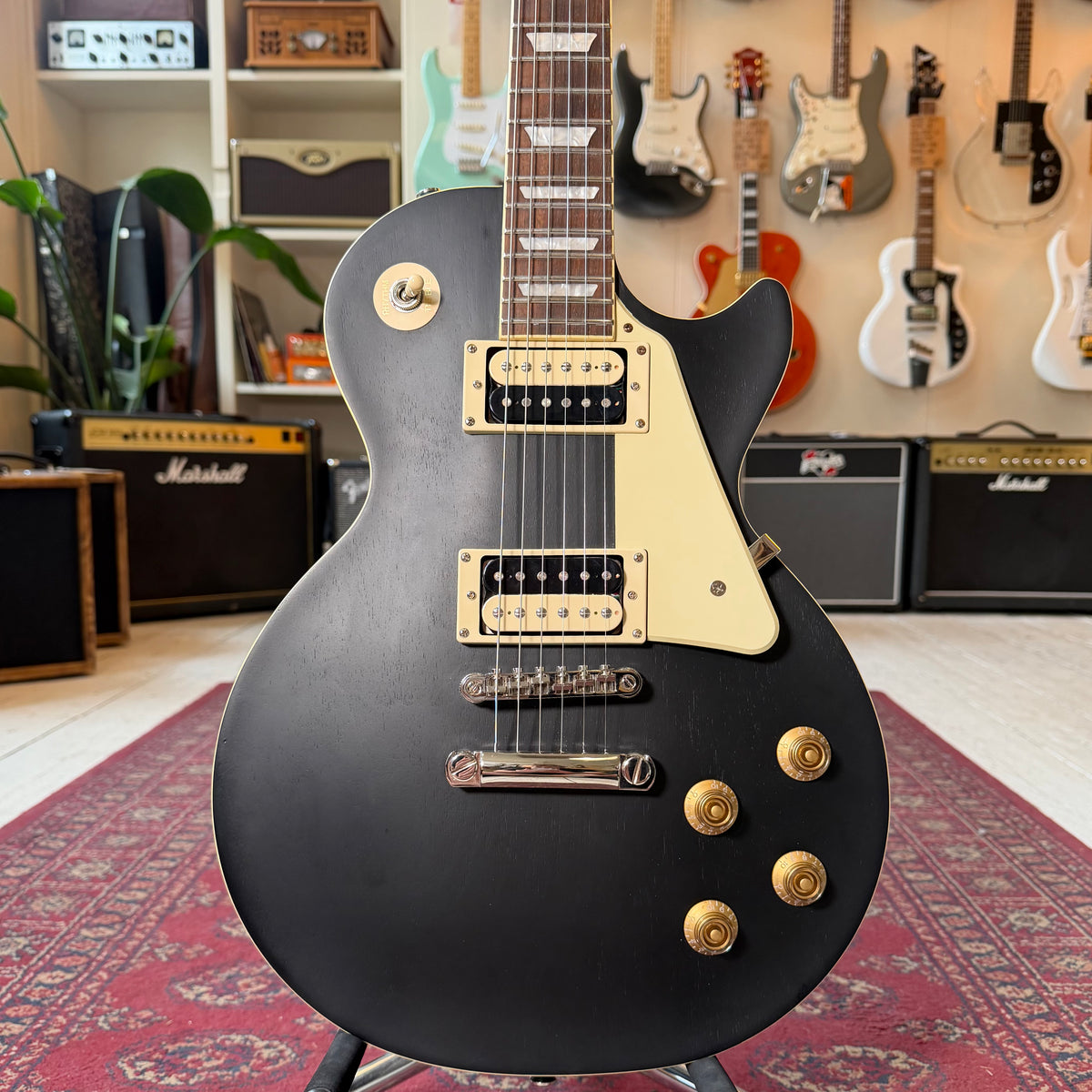 Epiphone Les Paul Classic - Satin Black - Preowned