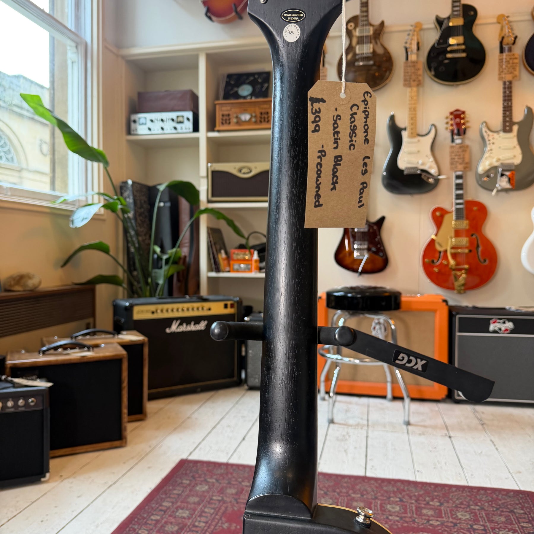 Epiphone Les Paul Classic - Satin Black - Preowned
