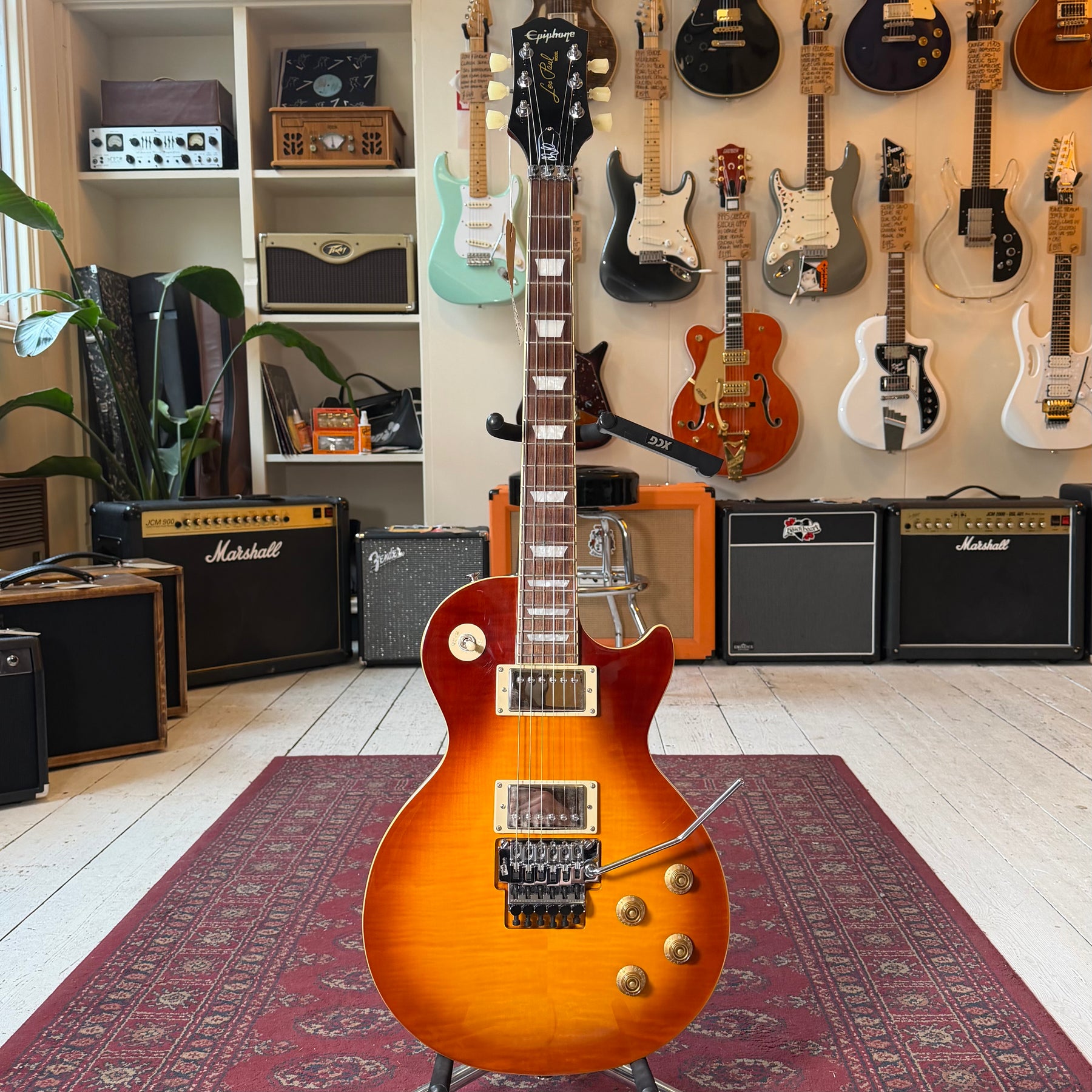 Epiphone Alex Lifeson Signature Les Paul Standard - Viceroy Brown - Preowned