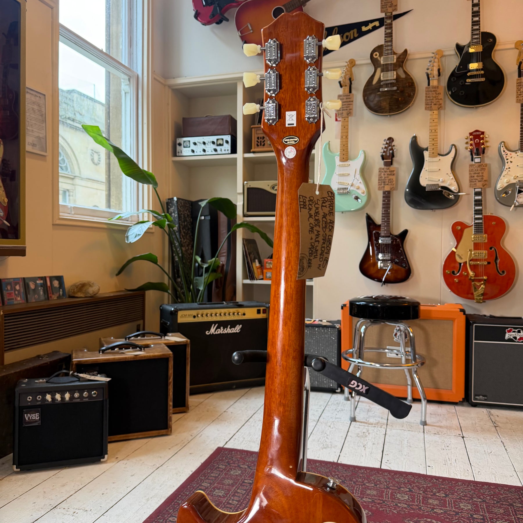 Epiphone Alex Lifeson Signature Les Paul Standard - Viceroy Brown - Preowned