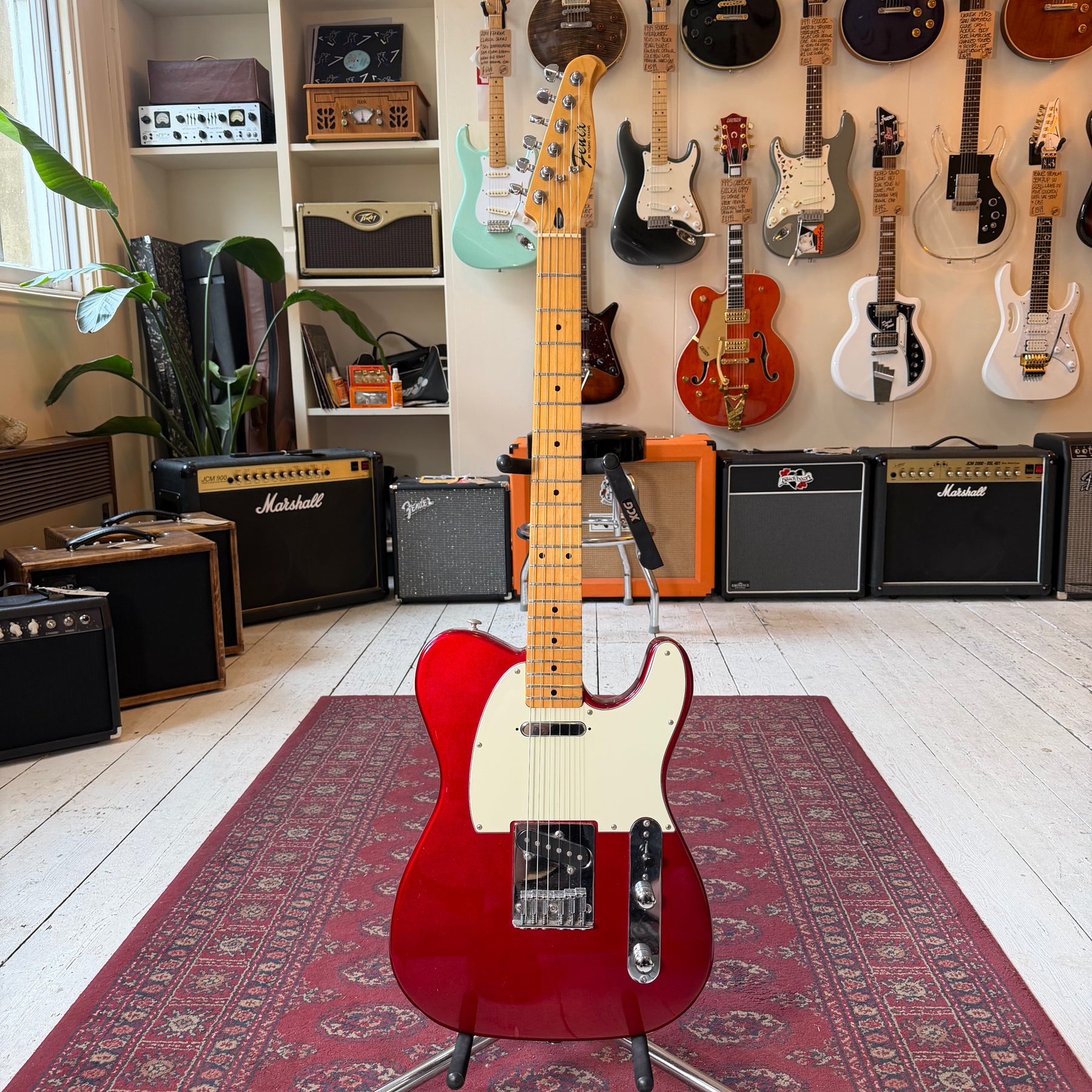 Fenix MIK T-Style Electric Guitar - Candy Apple Red - Preowned