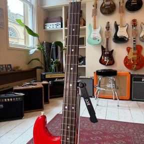 1962 Hofner Electric Bass Guitar Project - Red - Preowned