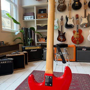 1962 Hofner Electric Bass Guitar Project - Red - Preowned