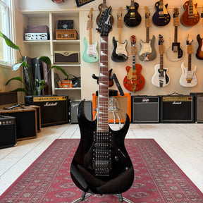 Ibanez RG Series HSH S-Style Electric Guitar - Black - Preowned