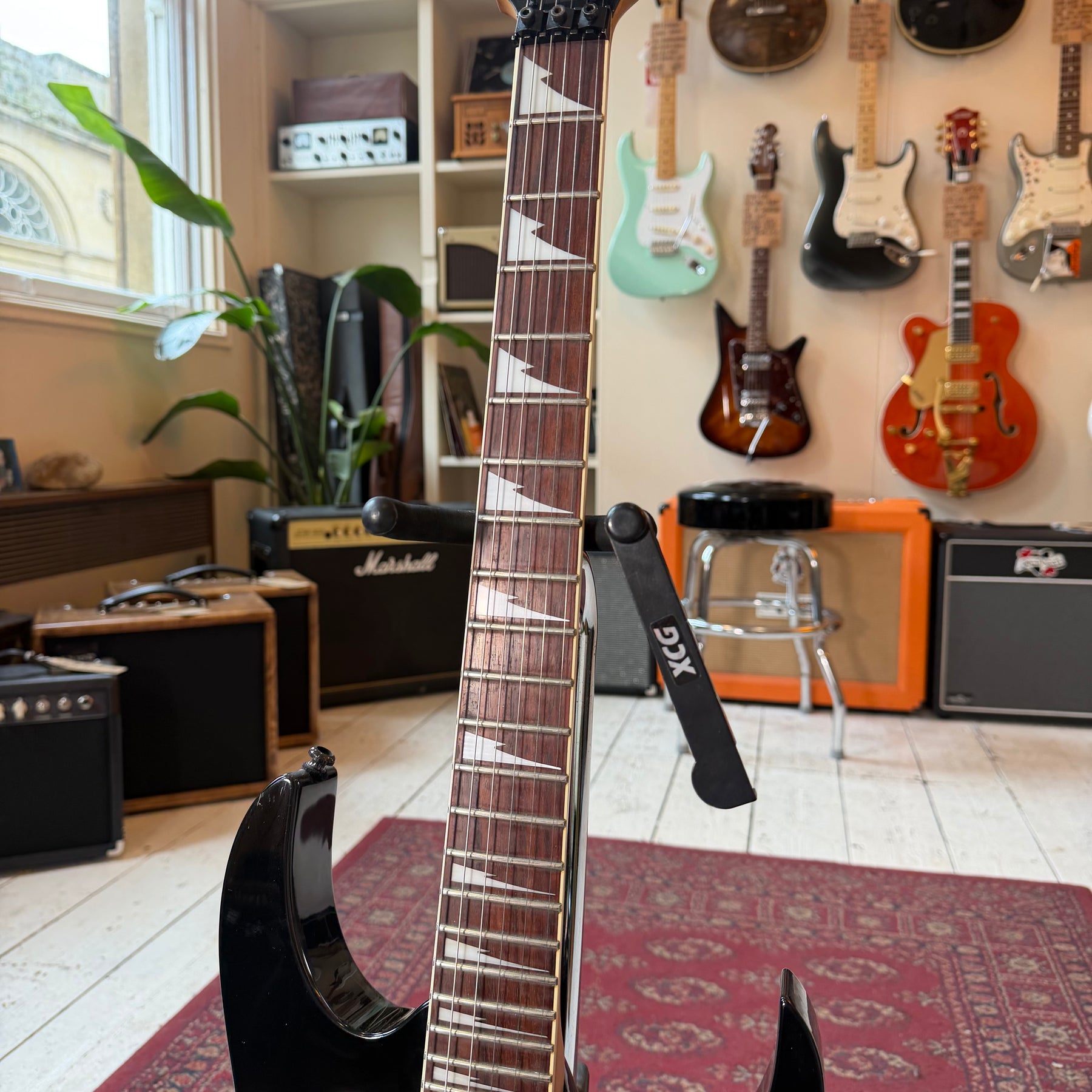 Ibanez RG Series HSH S-Style Electric Guitar - Black - Preowned