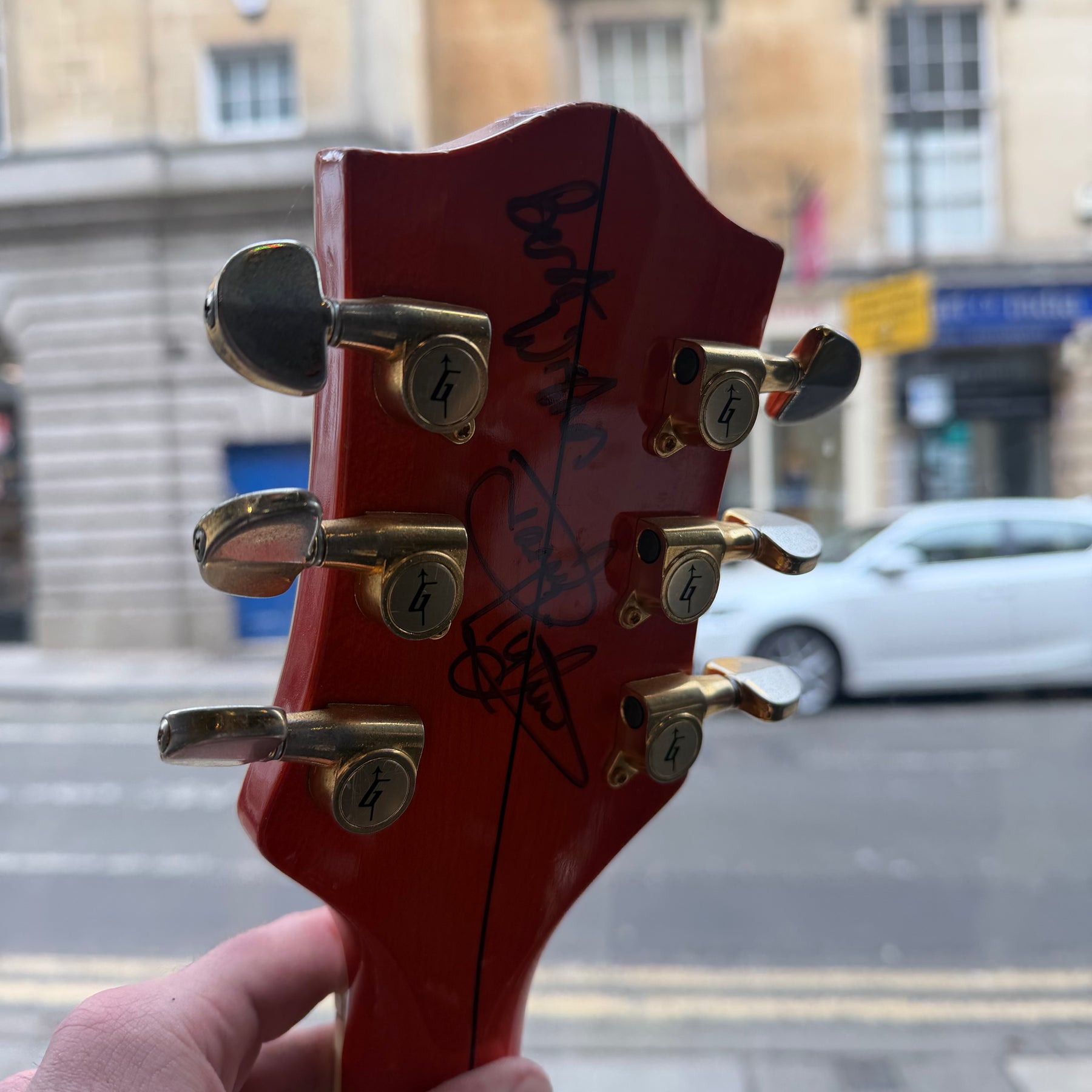 1992 Gretsch 6120 Nashville G Brand - Transparent Orange - OHSC - Preowned