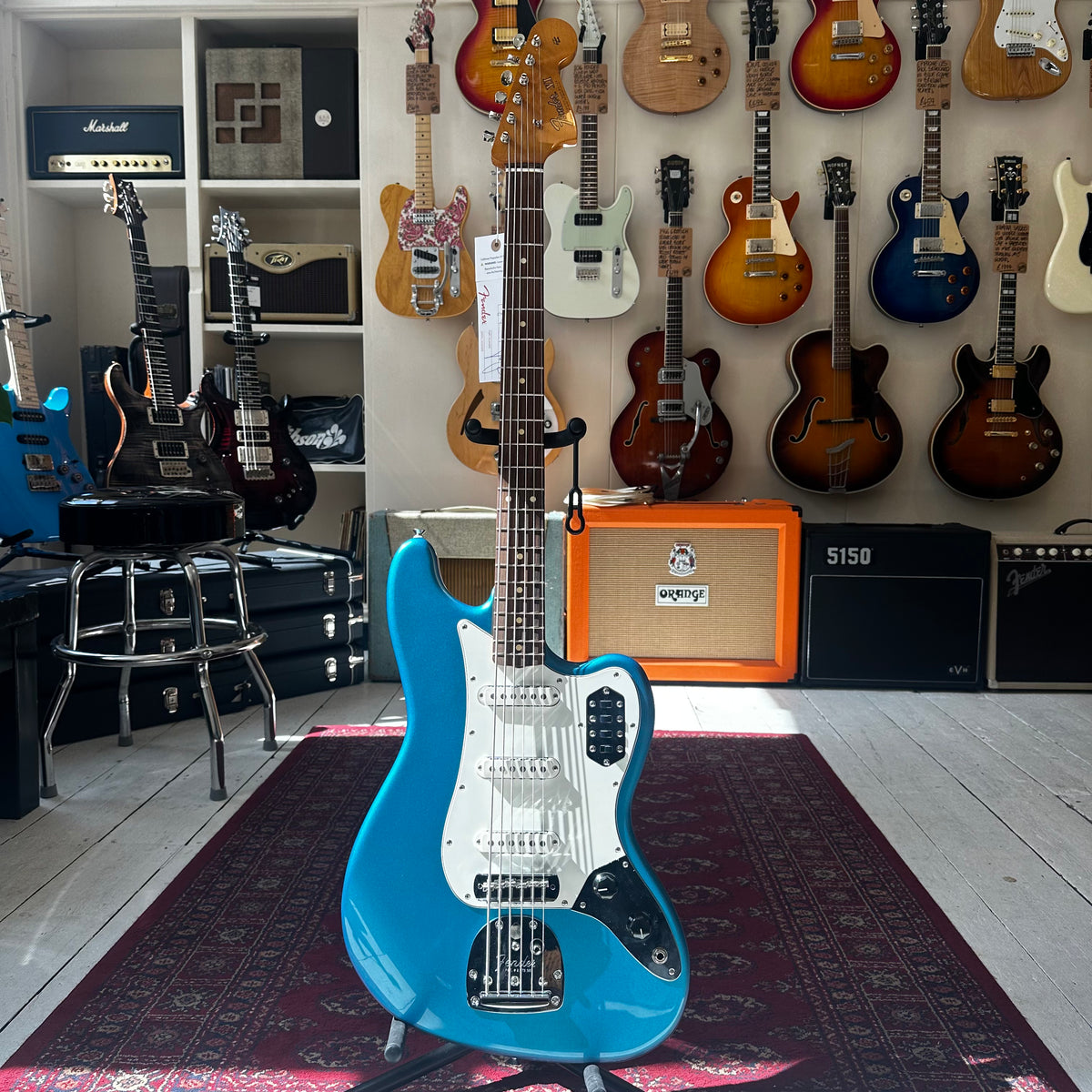 Fender Vintera II '60s Bass VI - Rosewood Fingerboard - Lake Placid Blue - Preowned