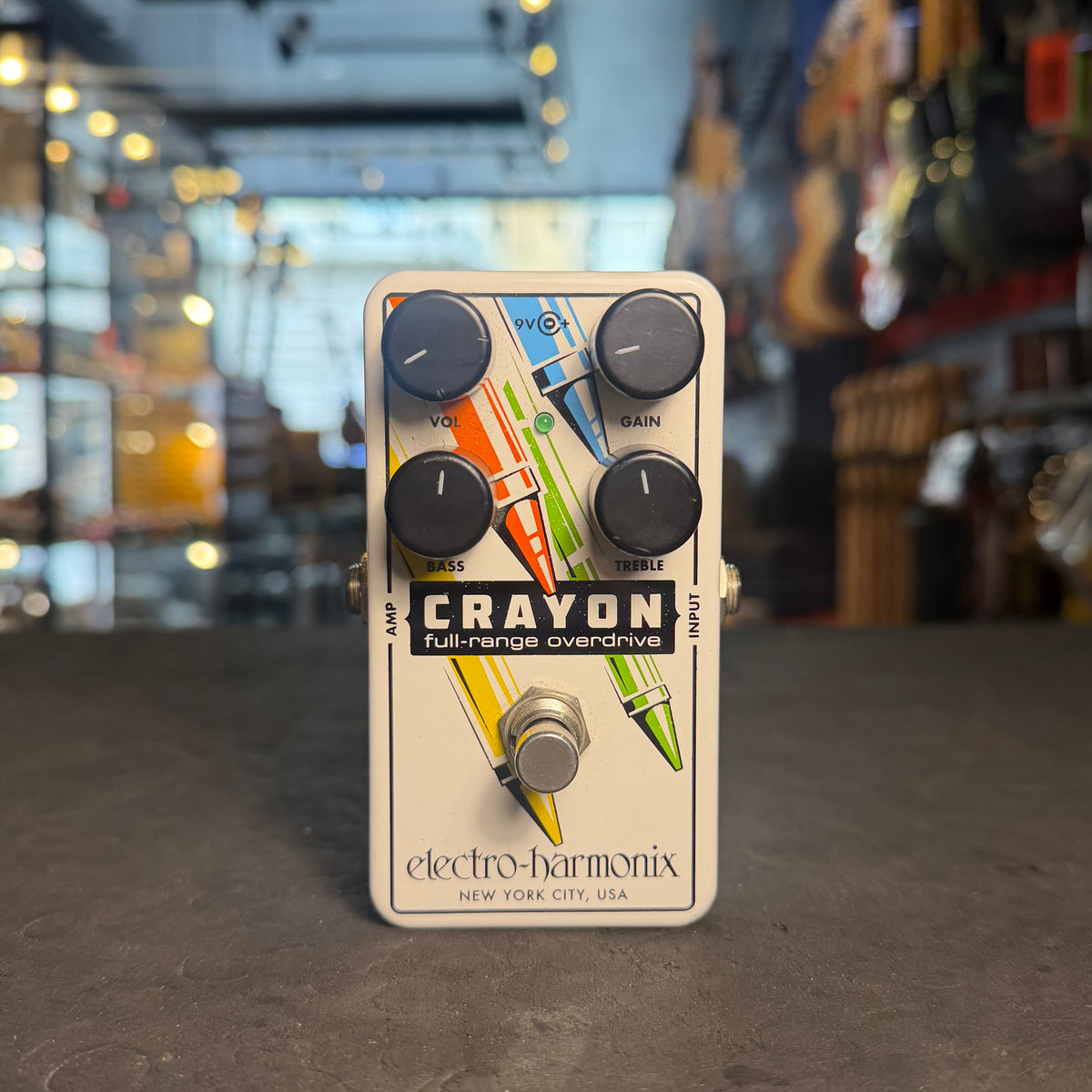 Electro Harmonix Crayon Overdrive Pedal - Preowned