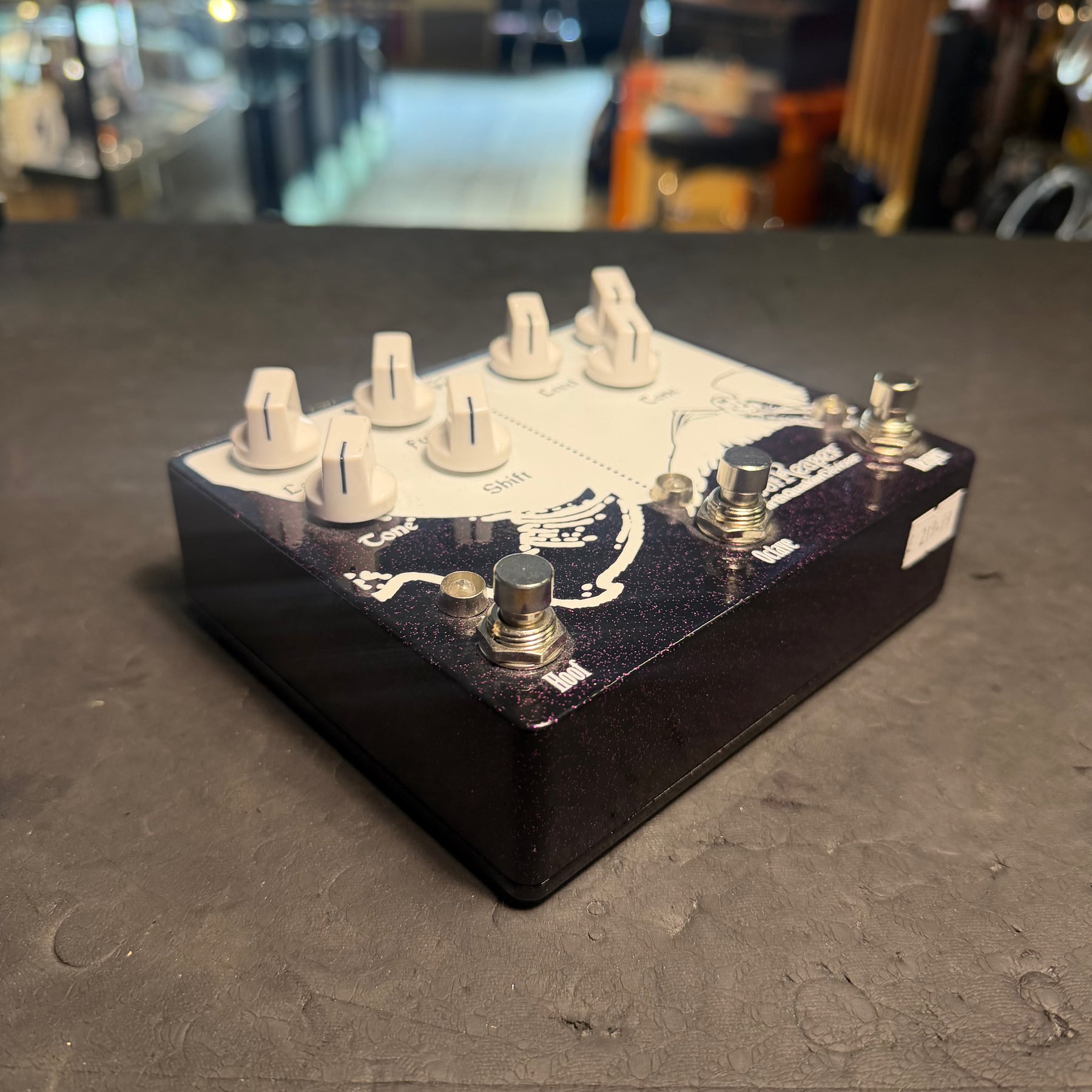 EarthQuaker Devices Hoof Reaper V2 Octave Fuzz - Purple Sparkle - Preowned