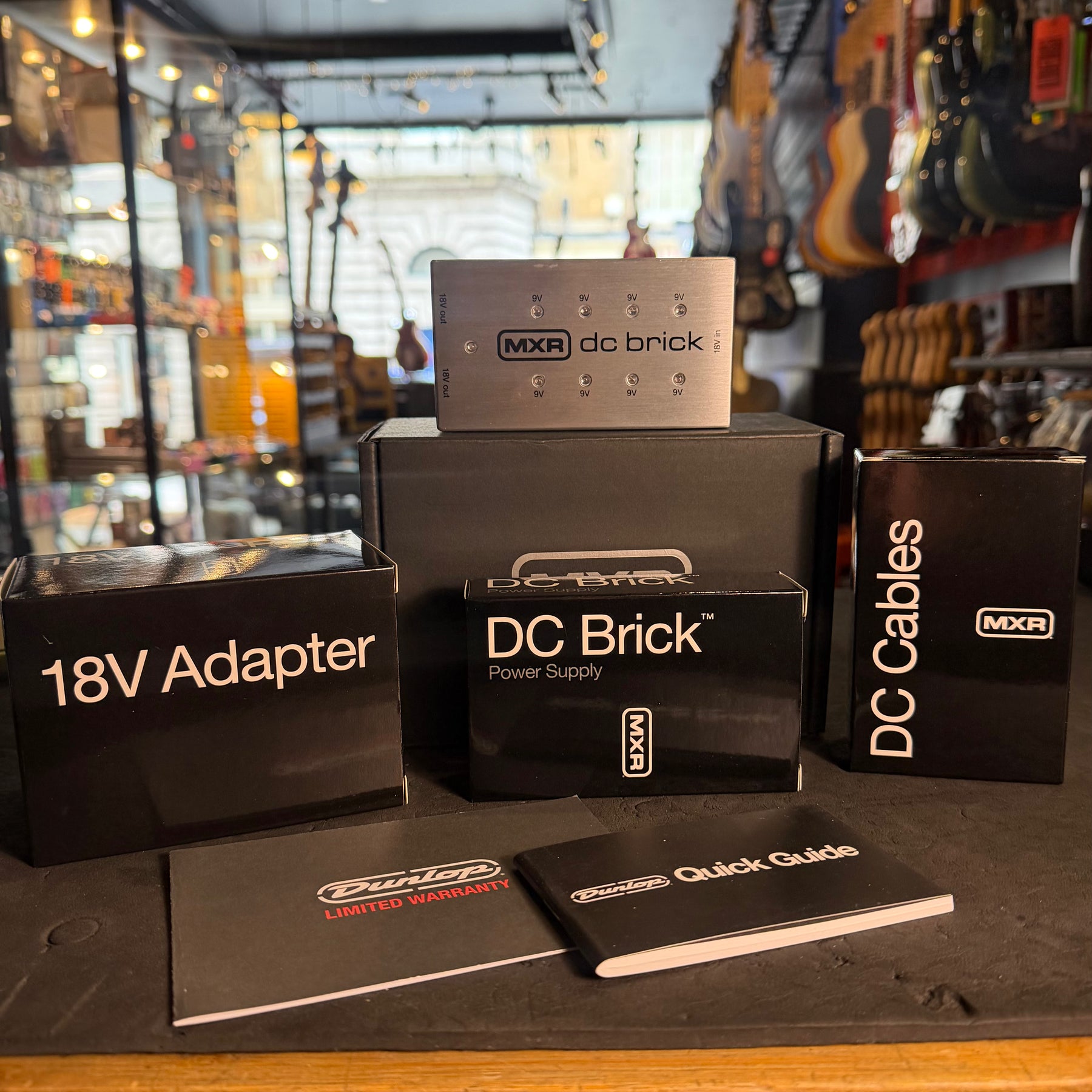 MXR DC Brick Power Supply With Box And Cables - Preowned